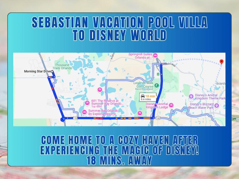 Sebastian Pool Villa W Spa Ορλάντο Εξωτερικό φωτογραφία