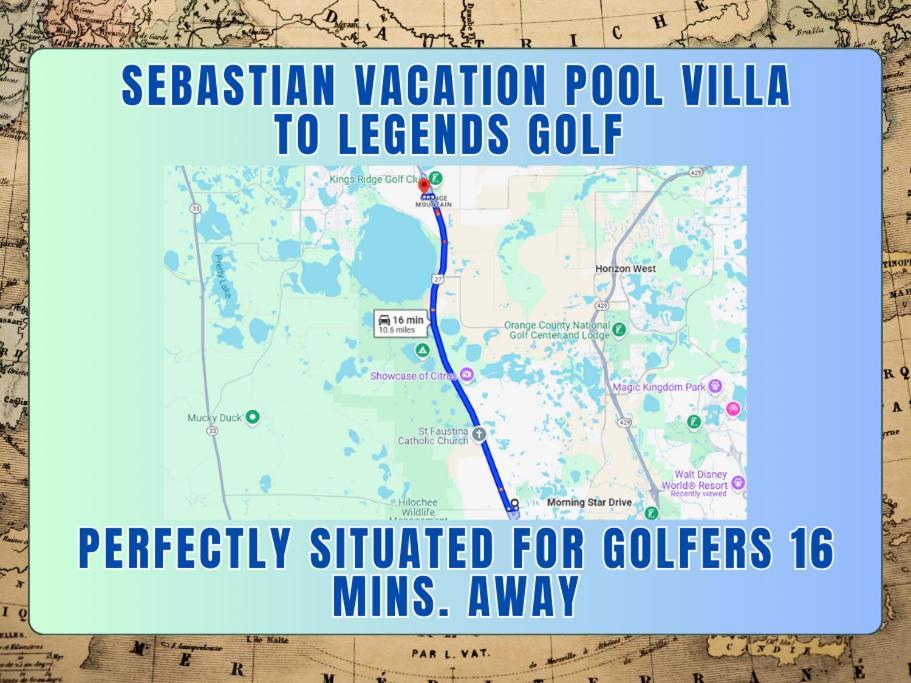 Sebastian Pool Villa W Spa Ορλάντο Εξωτερικό φωτογραφία
